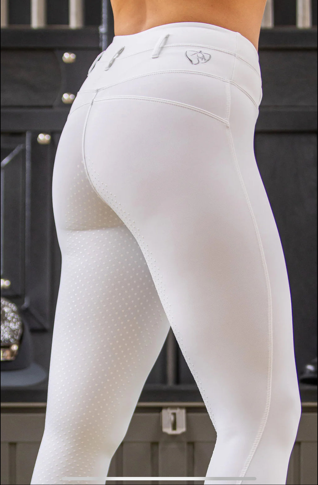 Bare equestrian Snow White competition tights