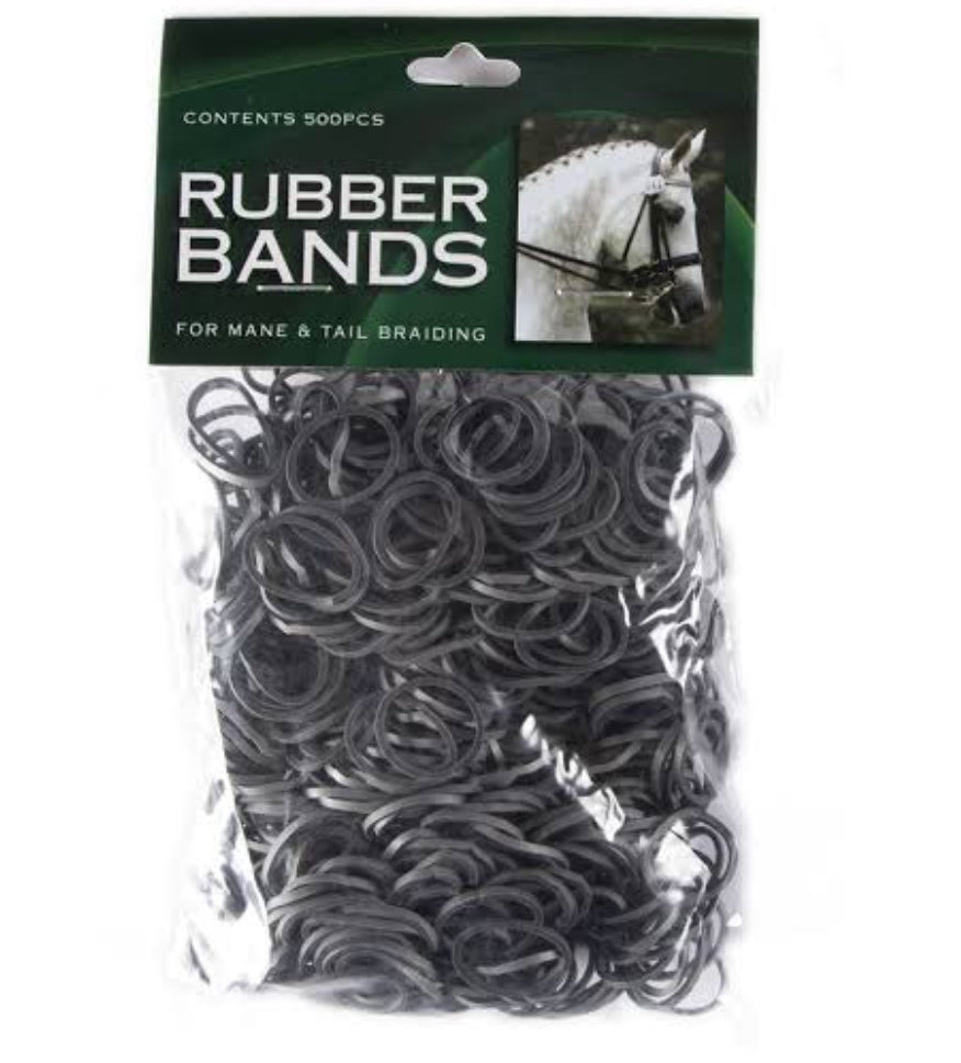 Rubber Bands For Mane and Tail braiding