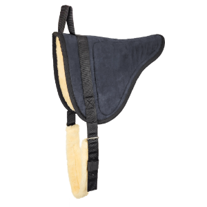 Suede Bareback Pad - Black