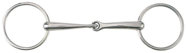 STC Thin Mouth Loose Ring Snaffle with 75mm Rings
