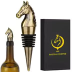 Vintage Horse Head Wine Stopper & Gift Box