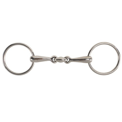 Equi-steel loose ring training snaffle
