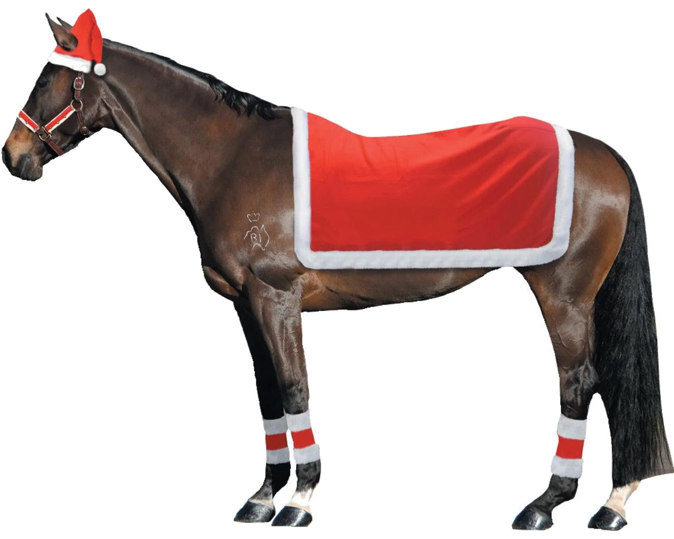 Christmas horse riding set