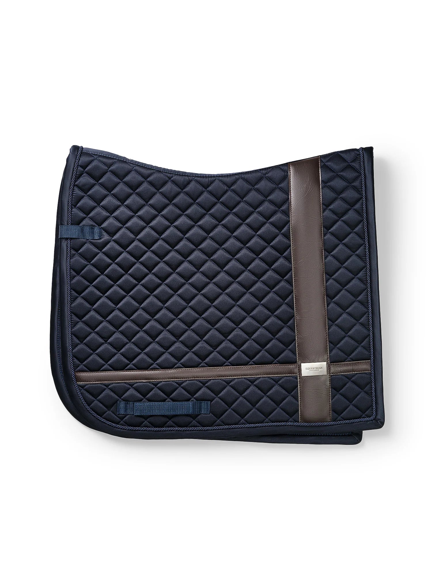 Equestrian Stockholm Leather Deluxe Dressage Saddle Pad