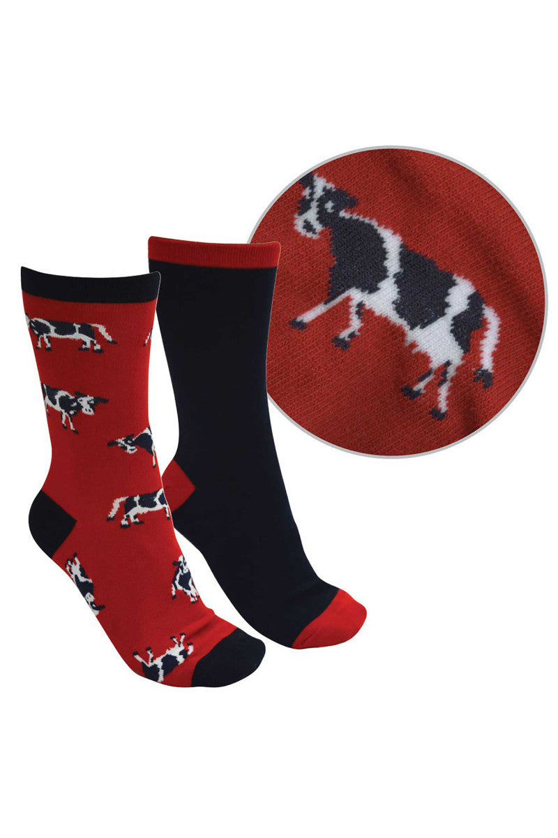 Thomas Cook Dairy Cow Socks