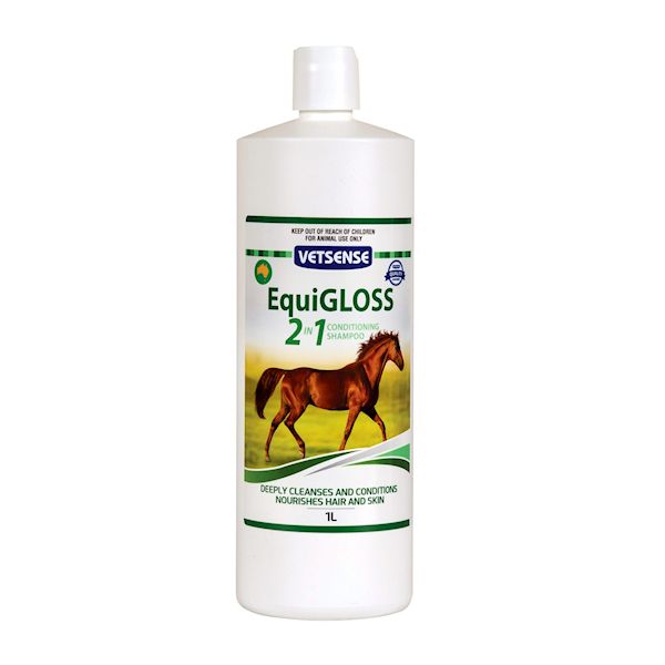Vetsense EquiGloss 2in1 Conditioning Shampoo 1L