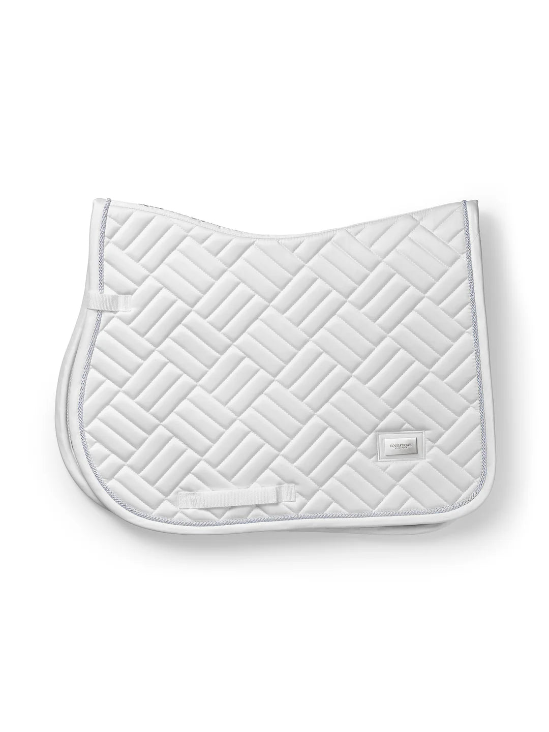 Equestrian Stockholm Modern White Perfection Jump Saddle Pad