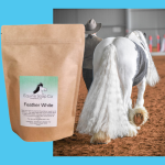 Equine soap co feather white