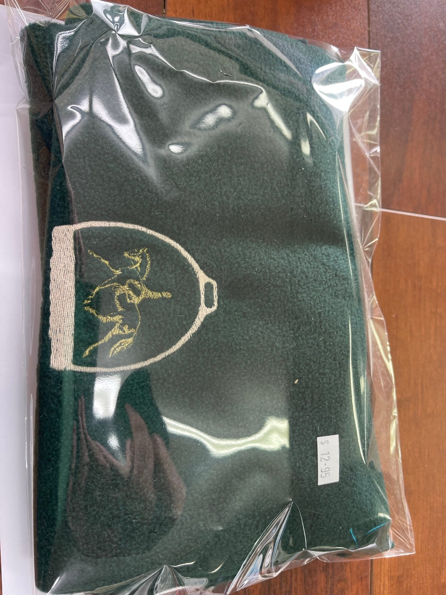Green scarf