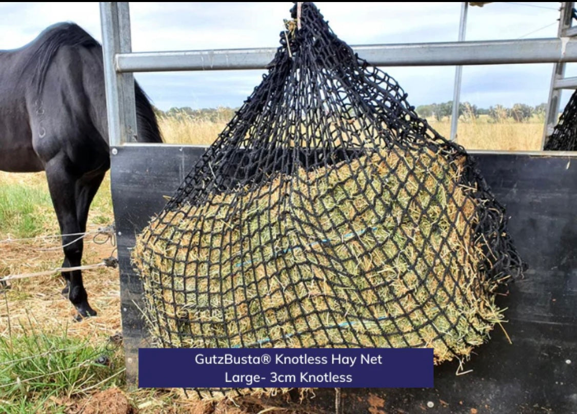 GutzBusta Knotless Large 30mm Hay Net