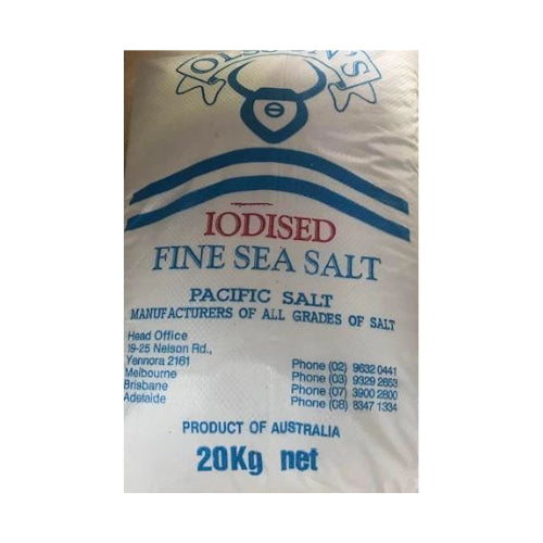 Olsson Iodised Fine Sea Salt 2kg