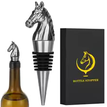 Vintage Horse Head Wine Stopper & Gift Box