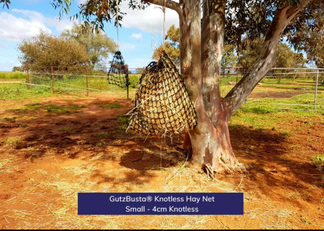 GutzBusta Knotless Small 40mm Hay Net