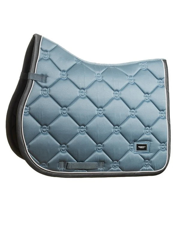 Equestrian Stockholm Steel Blue Jump Saddle Pad