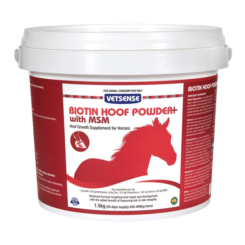 Vetsense Biotin Hoof Powder Plus