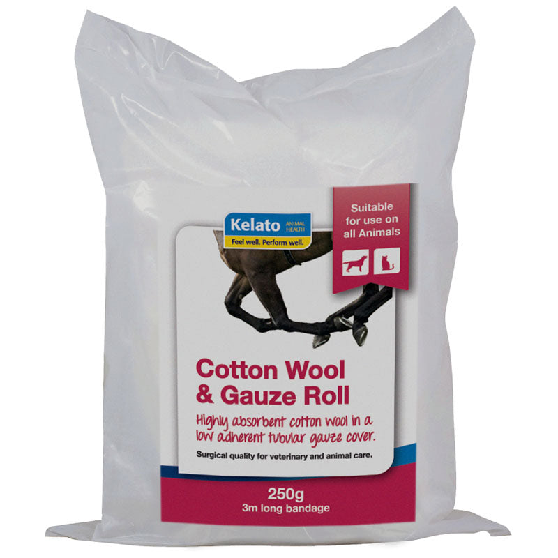 Kelato Cotton Wool and Gauze Roll – Peats Ridge Equestrian Supplies