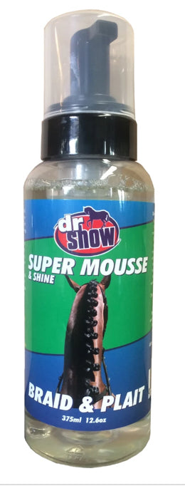 Dr Show Super Mousse Braid and Shine 375ml