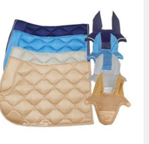 Huntington Satin Saddle Pad and Bonnet Set