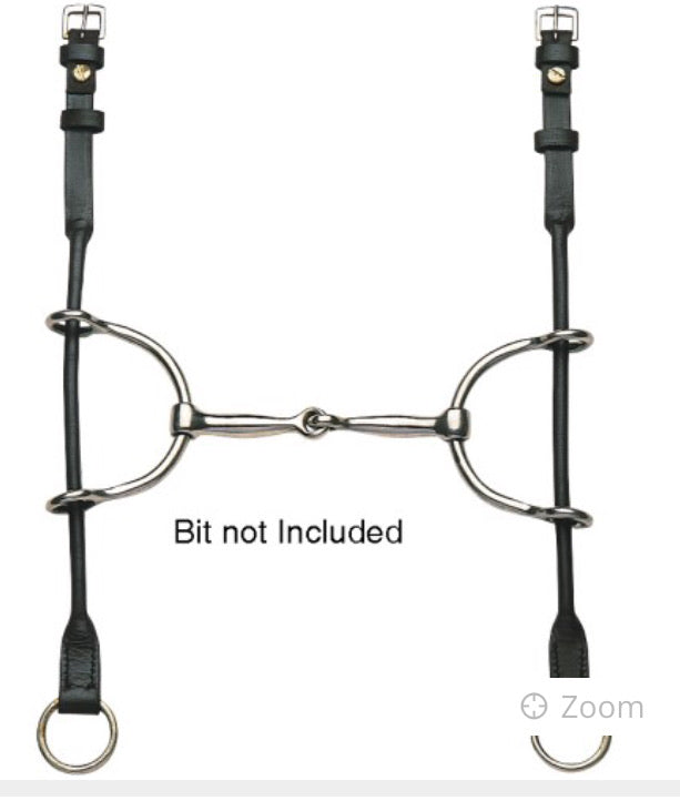 STC Rolled Leather Gag Strap