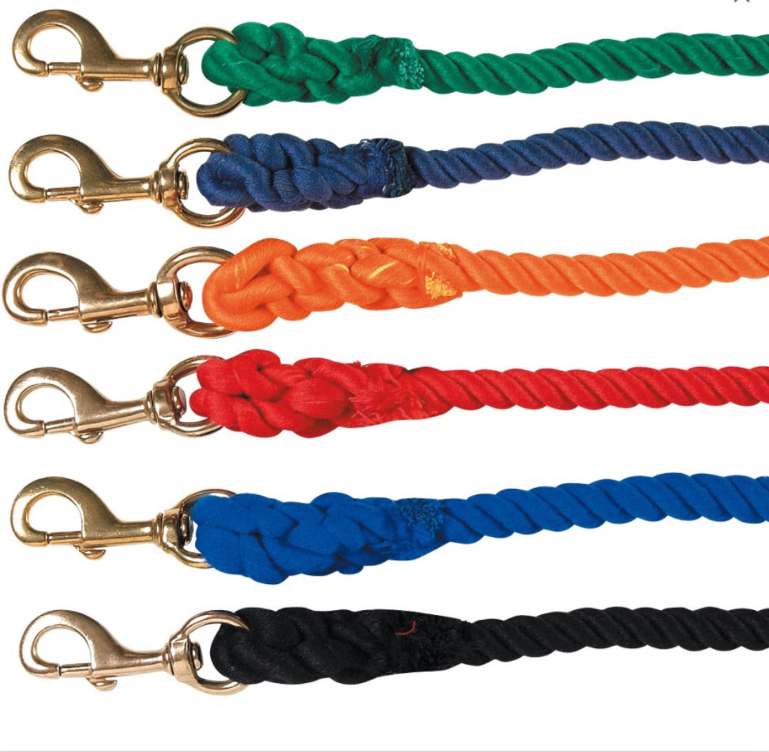 Rancher 5/8” Poly Cotton Lead Rope 2.4m