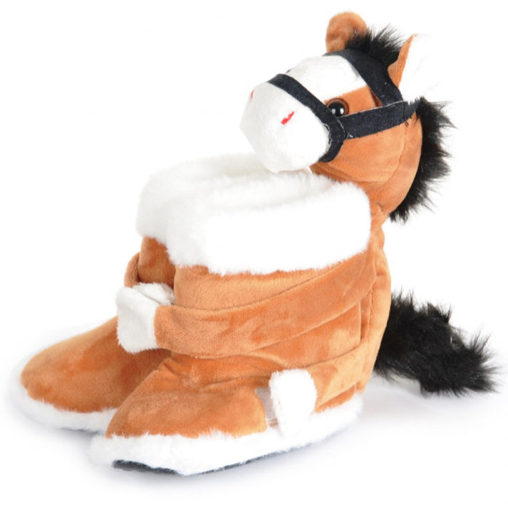Thomas Cook Kids Unisex Fur Boot Pony Slippers
