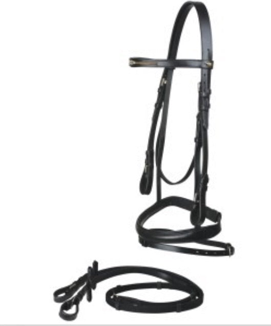 Norfolk Bling Snaffle Bridle