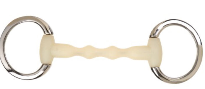 Happy Mouth Flat Ring Eggbutt with Flex Mouth