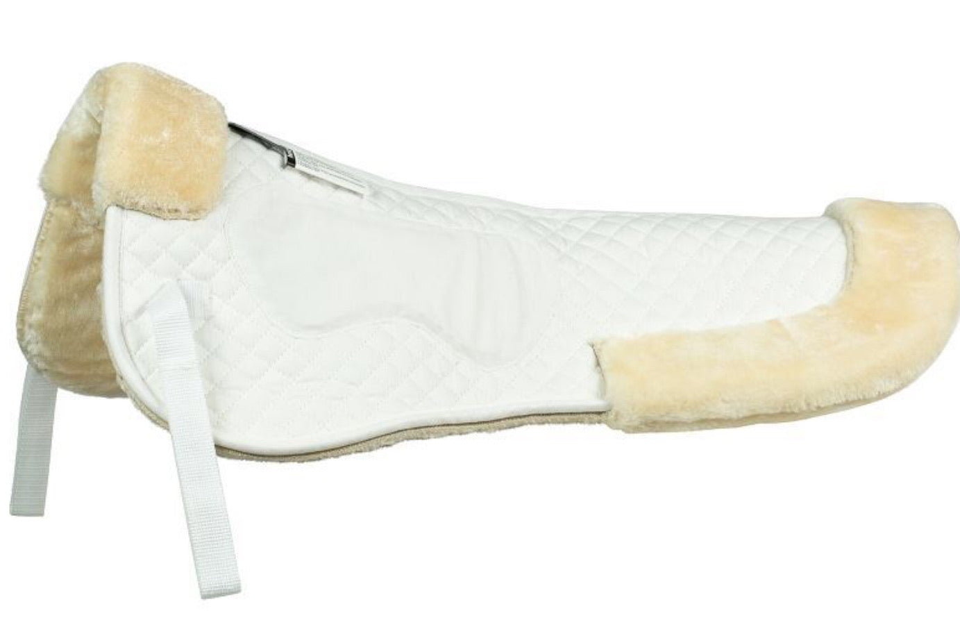 Horze Half Pad Faux Fur Trim