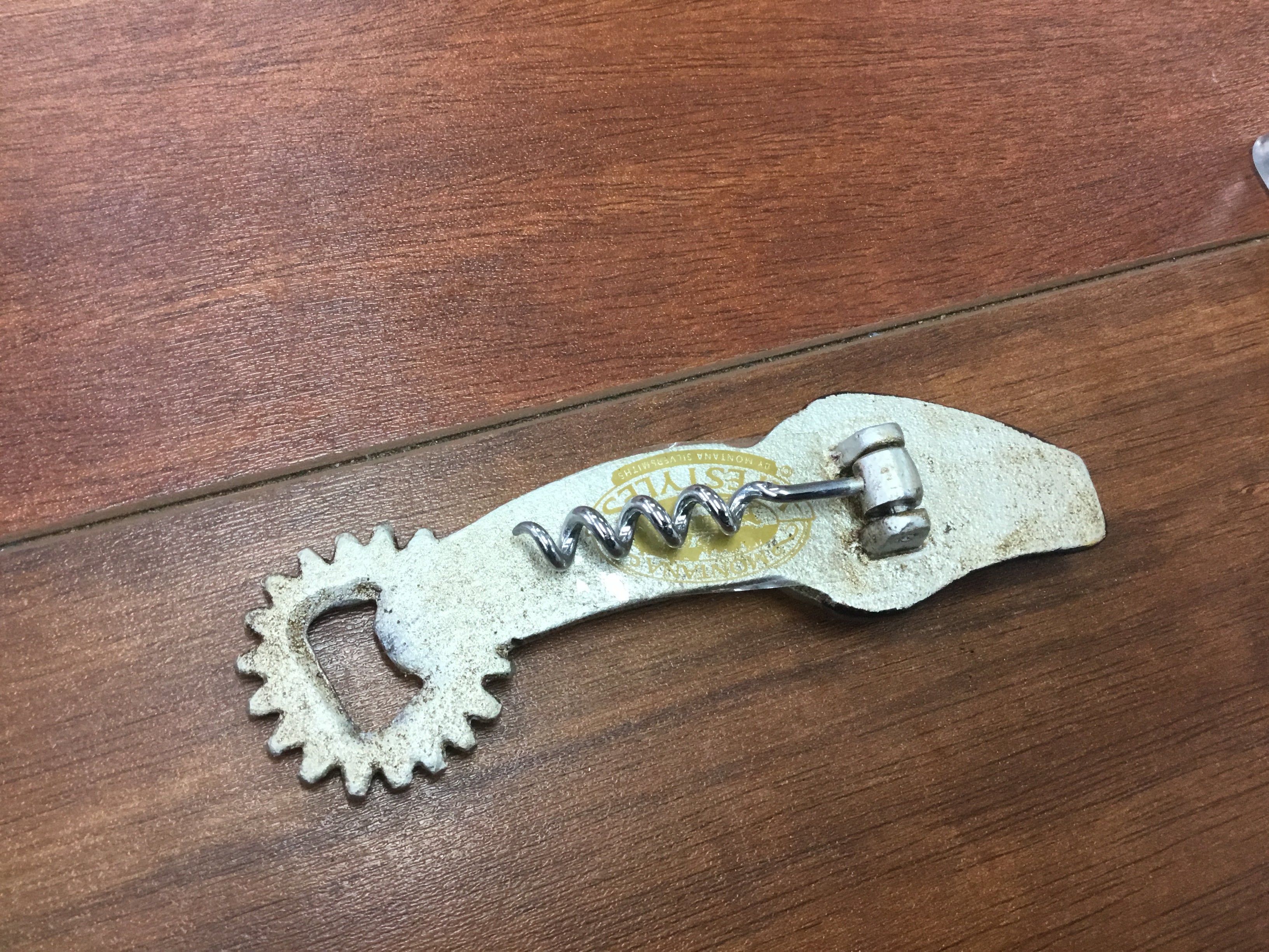 Metal Spur Bottle Opener