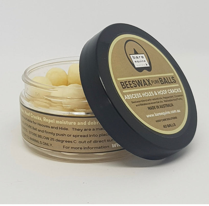 The Hoof Co Beeswax Pure Balls