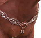 NEW Navaho Horseshoe Bling Western Breastplate