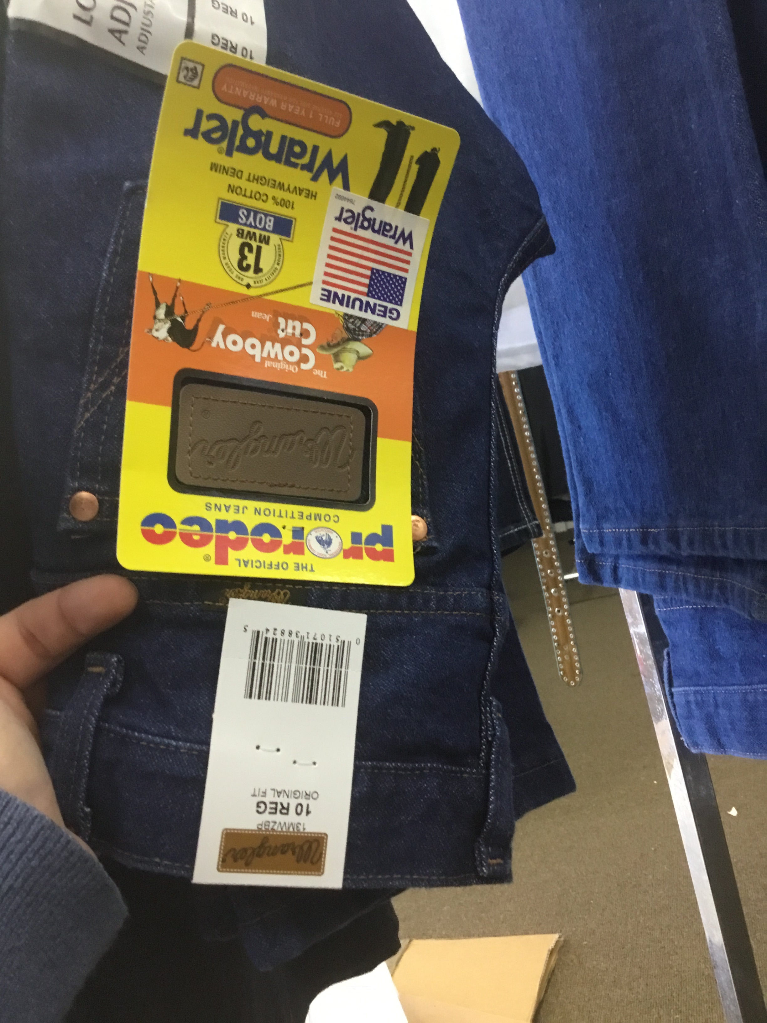Wrangler Boys Pro Rodeo Jeans Original Fit