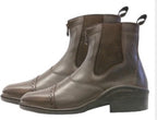 STC Huntington Ladies Leather Zipper Front Boots