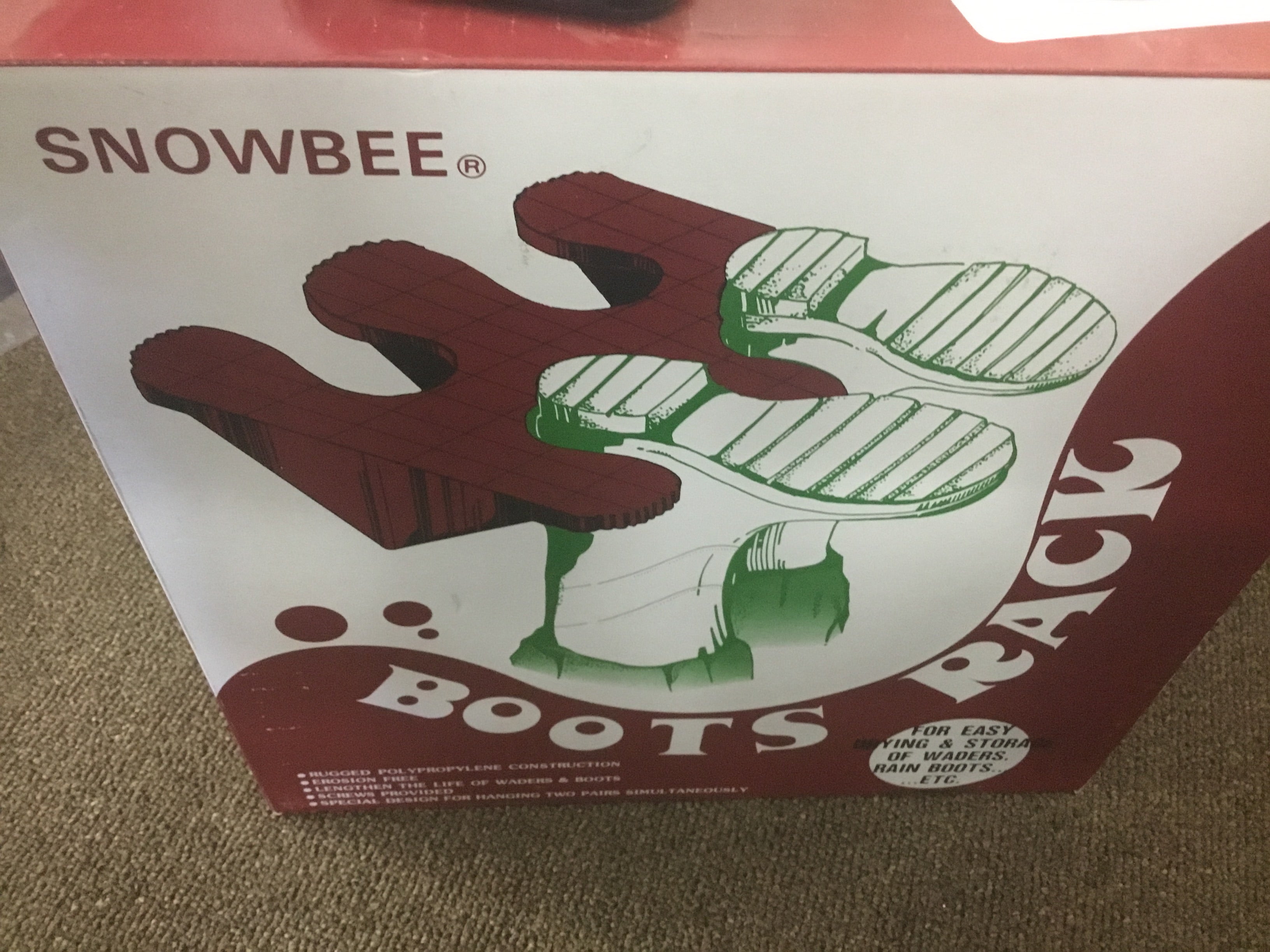 Snowbee Boot Rack