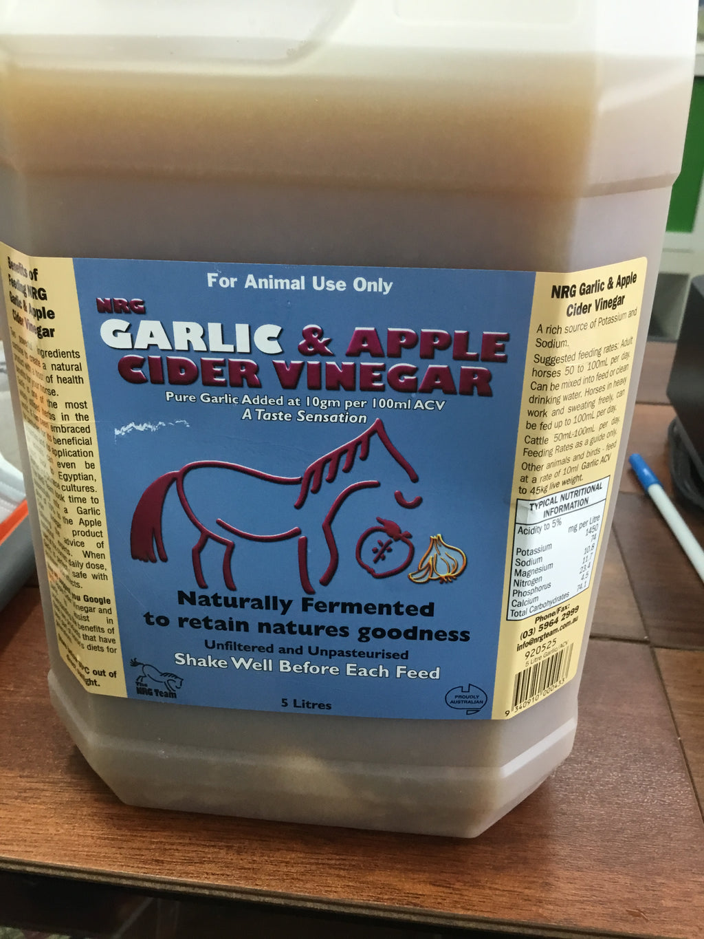 NRG Apple Cider Vinegar