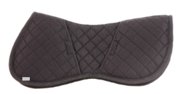 Zilco Quilted Half Pad with Inserts Black