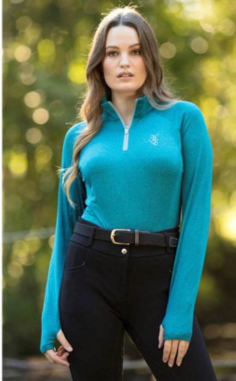 Huntington Ladies Sunny Long Sleeve Kwik-Dry Shirt