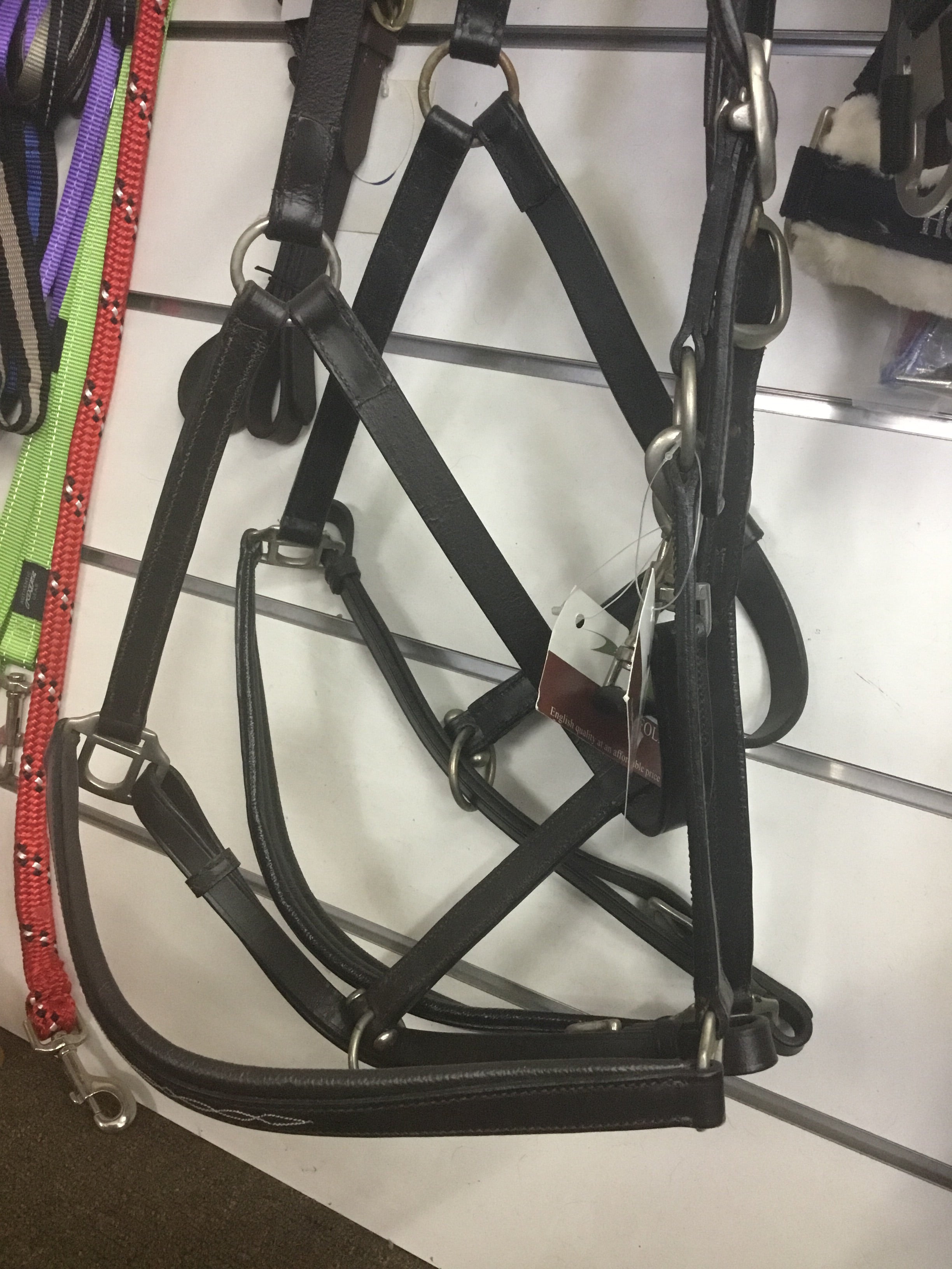 Norfolk Leather Halter Warmblood